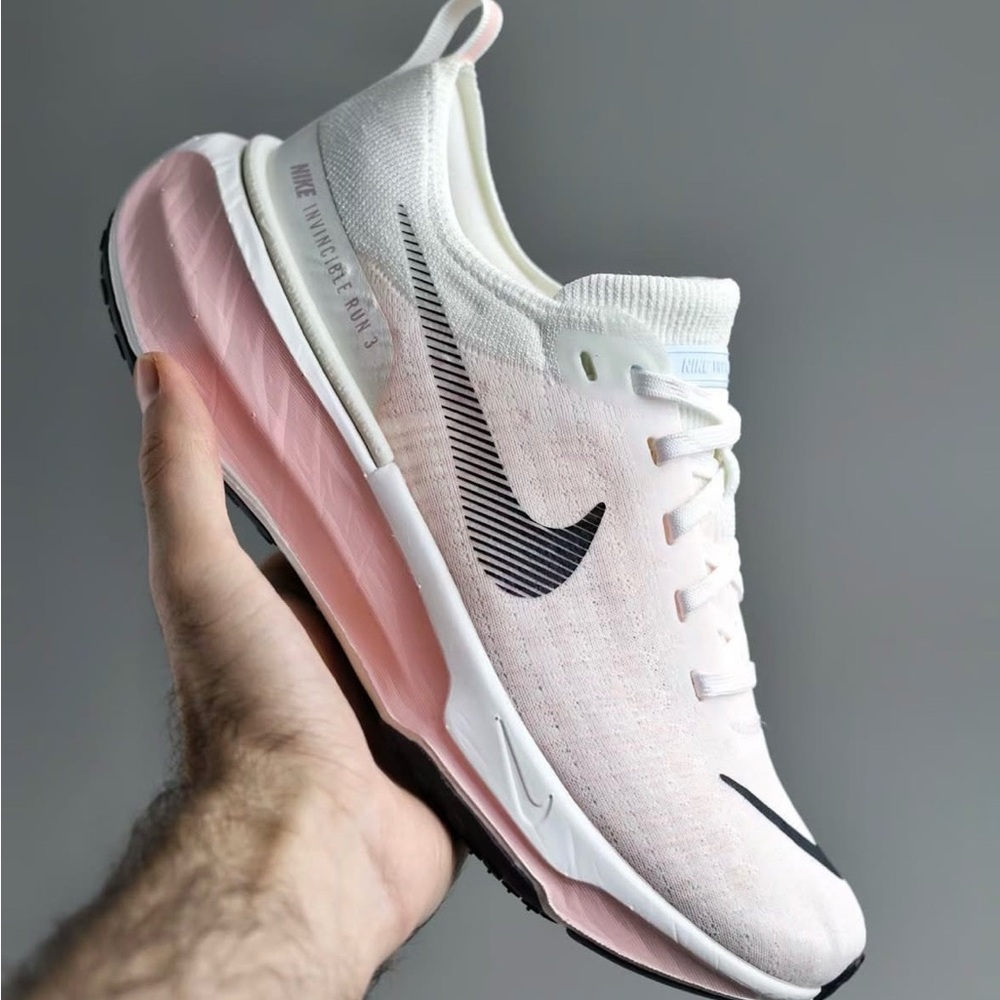 Nike ZoomX 💅✨ Invincible Run 3 Pink White Atmosphere DR2660-106 Sz 8 8.5 NEW - Picture 2 of 9